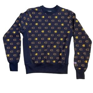 Champion Men’s Reverse Weave Sweatshirt Heavyweight Fleece Pullover Small